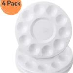 4/8/10/12/15pcs Paint Tray Palettes, Plastic Round Paint Pallets for Kids or Students to Paints on School Project or Art Class Bangladesh (New)