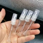5/10Pcs 3ml 5ml 10ml Clear Mini Perfume Glass Bottle Empty Cosmetics Bottle Sample Test Tube Thin Glass Vials Bangladesh (New)