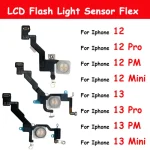 LED Flash Light Sensor Flex Cable Replacement iPhone 12 13 14