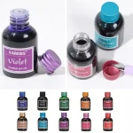 1 Bottle Pure Color 30ml Pen Ink Universal Supplementary Pen Ink Painting And Writing Student Stationery School Office Supplies Bangladesh (New)