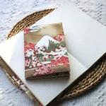 Fromthenon 1PC A5 A6 Weeks Sakura and Mount Cloth Book Cover Planner Case Cover Protective Shell Office Stationery Supplies Bangladesh (New)