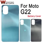 Motorola Moto G22 Back Battery Cover Door Rear Glass Housing