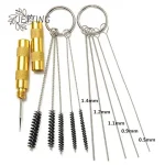 11pcs/set Airbrush Spray Gun Nozzle Cleaning Kit Needle & Brush Set Repair Tool Bangladesh (New)