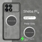 Xiaomi POCO X6 Pro Case Soft PU Skin With Magnetic Protective Back