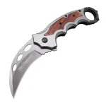 Outdoor Portable Folding Knife High Hardness Survival Military Tactical Pocket Knives for Camping and Fishing Mini Curved Knife Bangladesh (New)