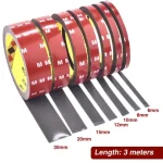 Heat-Resistant Auto Double-Sided Adhesive Patch - High Viscosity Strong Adhesion, for Heavy-Duty Car Accessories Fixing Bangladesh (New)