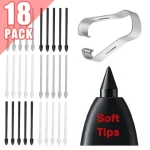 Replacement Pencil Tips for Samsung Galaxy Tab S6 S7 S21 S22 S23 S24 Note 10 20 S Pen SPen Nibs with Removal Tweezers Refill Set Bangladesh (New)