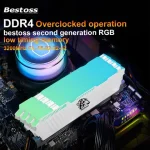 Bestoss RGB Memoria DDR4 8GB 16GB 32GB(2x16GB) XMP 2.0 3200MHz CL18 288pin 1.2V Dual-channel DIMM Memory RAM For Desktop PC Bangladesh (New)