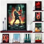 Eddie Munson Eleven Vecna Demogorgon Famous Characters In TV Series Art Poster Wall Art Canvas Painting Modern PrintsHome Decor Bangladesh (New)
