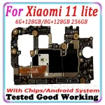 Motherboard Xiaomi Mi 11 Lite 11Lite Main Circuit Logic Board Unlocked