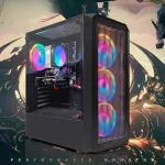 Gaming PC Desktop, Radeon RX 590 8G GDDR5, AMD Athlon 3000G 3.5G, 16G DDR4, 512G SSD, 600M WiFi, BT 5.0, RGB Fan x4, W Bangladesh (New)