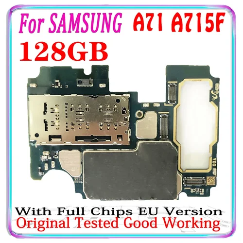 Sc0babbfe65c845fb873e2b3d355e4f44V_500x500.webp Samsung Galaxy A71 A715 128GB Motherboard logic board mother - Image 1