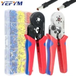 Ferrule Crimping Tool HSC8 6-4/6-6 Electrical Crimper Plier For Wire End Crimp Tube Terminals Electrical Circuit Repair Bangladesh (New)
