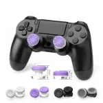 2Pcs Hand Grip Extenders Caps for PS4 PS5 Game Controller Gamepad Thumb Stick Grips High/Low Rise Covers For PS4 5 Bangladesh (New)