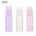 3 Color Salon Hair Oil Applicator Bottle Professional Hairdressing Dyeing Comb Bottles Barbershop Hairdresser Coloring Supplies Bangladesh (New)