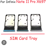 Infinix Note 11 Pro SIM Card Tray Socket Reader Holder Slot