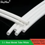 1/3/8m 2:1 Heat Shrink Heatshrink Tube White Diameter 0.6mm ~ 80mm DIY Wire Repair Cable Protecctor Sleeving Wrap Tubing Bangladesh (New)