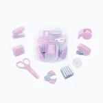 Mini Stapler Staple Punch Hole Tape Machine Set Ins Multifunction StationeryScrapbook Tool Box Office School Student Supplies Bangladesh (New)