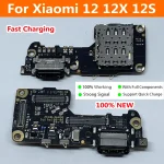 Better Working Mi12 USB Charge Board Xiaomi 12 12X 12S Charging Port Dock Plug