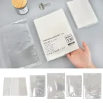 PVC Transparent Scrapbooking Cover Durable A5/A6 Notebook Protective Sleeve Waterproof Book Cover Diary Bangladesh (New)