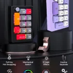 13 Key Macro Programmable Fully Hot Swappable Mechanical Switch 7 Color RGB Light Gaming Mini Keyboard Bangladesh (New)
