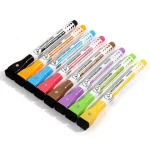 Magnetic Dry Erase Erasable Liquid Chalk Markers Whiteboard Marker Pen Office School White Board Stationery Colored Pens Bangladesh (New)