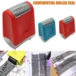 Stamp Roller Anti-Theft Protection ID Seal Smear Privacy Confidential Data Guard Information Data Identity Address Blocker Bangladesh (New)