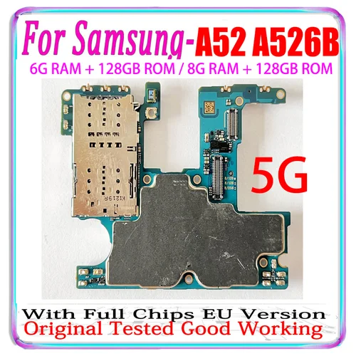 Sf3d81a301a8b4e38a86c63882a795913g_500x500.webp 5G Samsung Galaxy A52 A526B Motherboard SM-A526B 128জিবি, 256gb Mainboard - Image 1