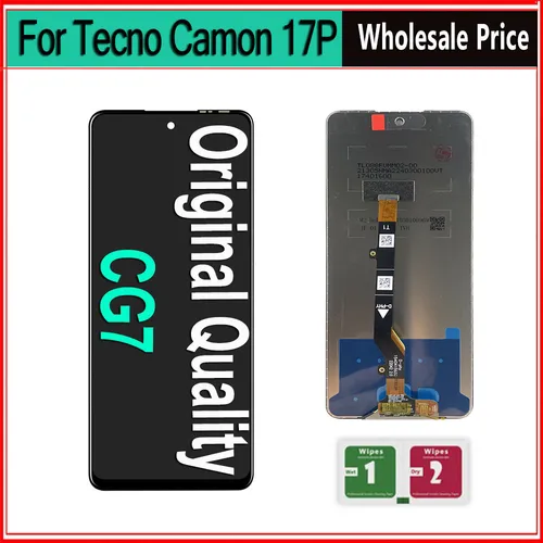 Sf4e3e51c70964dab87f3613c97aa471fz_500x500.webp Original Tecno Camon 17P CG7 CG7n LCD Display Touch - Image 1