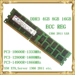 DDR3 4GB 8GB 16GB server memory 1333 1600MHz ECC REG DDR3 PC3-10600R 12800R Register RIMM RAM X58 X79 motherboard use Bangladesh (New)