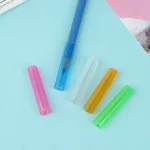 20pcs Polychrome Protector Cap Pencil Plastic Cover Pen Protective Protection School Office Supplies Bangladesh (New)