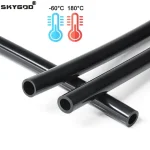1~10m Food Grade Silicone Tube Black Flexible Aquarium Air Irrigation Pipe Water Connector Garden Hose Fish Tank Pond Pump Hoses Bangladesh (New)