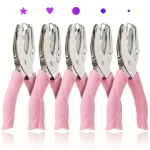 1PC Cute Metal Handheld Paper Punch Scrapbooking Clothes Single Hole Punches Star Heart Circle Hole DIY Craft Shape Cutter Bangladesh (New)