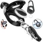 AirTag Holder with Carabiner Anti-Scratch Shell Anti-Lost Locator Case Keychain Ring Bangladesh (New)