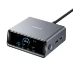 Anker Prime 250W GaN USB-C Charging Station Ultra-Fast 6-Port with LCD Display & Smart Control (A2345) Bangladesh (New)