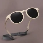 Baby’s First Sunglasses with Strap Round Flexible UV400 Polarized (0-3 Years) Bangladesh (New)