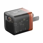 Baseus 20W GaN5 Fast Charger 1C Amber Orange for Apple Iphone 14 13 12 11 Series Bangladesh (New)