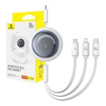 Baseus Cable Retractable Free2Draw Series Type-c To Type-c 100W Three in One Cable 1.1M Bangladesh (New)