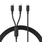 Baseus Silky Series 100W Type-C to Dual Type-C Fast Charging Cable – 1.5m Bangladesh (New)