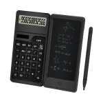 Calculator with Notepad 12 Digits LCD Display Battery & Solar Power Desktop Calculator Bangladesh (New)