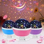 Star Master rotating LED Star Master Rotating Night Light Projector Spin Starry Sky Star Master Children Kids Baby Sleep Romantic Led USB Lamp Projection Night Lighting Projector Bangladesh (New)