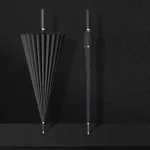 Classical 24 Bone Long Handle Business Umbrella Automatic Straight Reinforced Bangladesh (New)