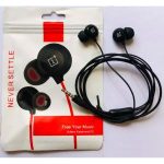 Earphone One_Plus With Mic Deep Bass For All Android Smartphone - Headphone Bangladesh (New)