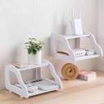 Wifi Router Stand Double Layer Wall Mounted Shelf 100% Original Bangladesh (New)