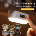 Motion Sensor Desk Lamp Hanging Magnetic LED Table Chargeable Stepless Dimming Bangladesh (New)