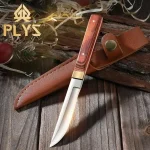 Durable Forged Stainless Steel Knives Fishing Fruit Blade with Protective Sheath Bangladesh (New)