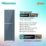 Hisense 277L TMF Inverter Glass Door Refrigerator RT1G276NABM/BD3 Metro Blue Bangladesh (New)