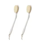 Fasola Zf-144 Nora Shower Brush Soft Dense Bristles Foldable (White) Bangladesh (New)