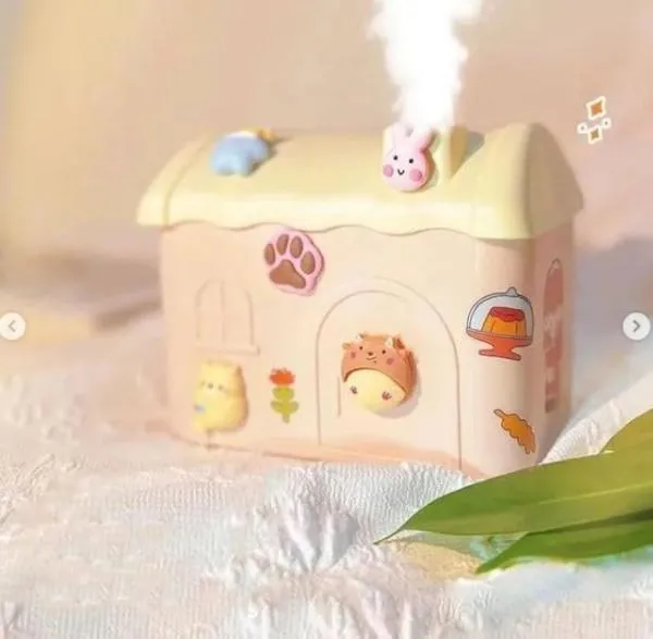 fragrant-a-house-shaped-scent-that-fills-your-room-with-yo-5 House Shaped Unique Look Humidifier Bangladesh (New) - Image 1