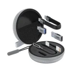 Hagibis 5-in1 Multi USB C Adapter Kit Short USB4 Fast Charging Cable Set Storage Box Bangladesh (New)